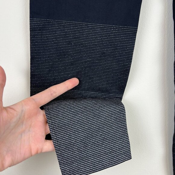 Lululemon Black Silver Shine Seamless Ebb To Street Tight Leggings - Picture 4 of 6